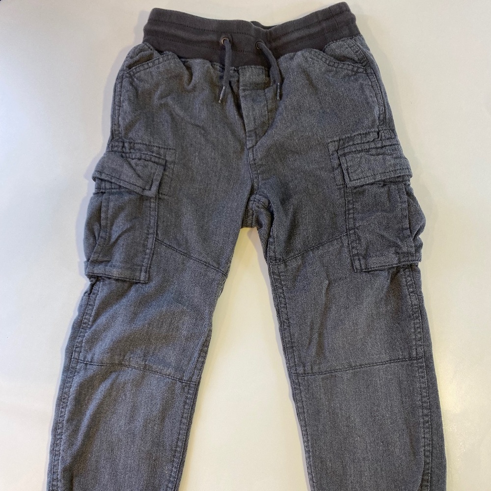 Gap Gray Cargo Lined Pants